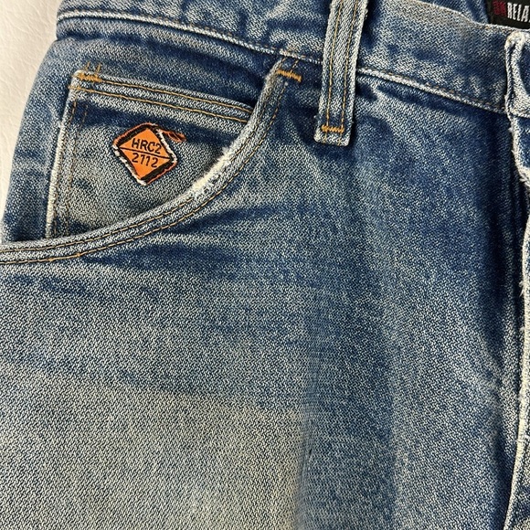 Wrangler Flame Resistant Distressed Jeans - Picture 3 of 12